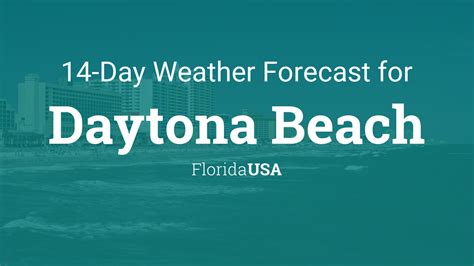 14 day weather forecast daytona beach florida|daytona florida weather today.